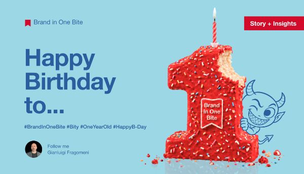 Happy Birthday, Brand in One Bite